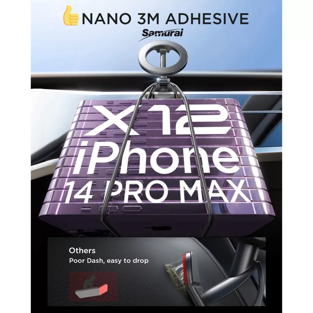 پایه نگهدارنده گوشی موبایل سامورایی مدل HoldMag