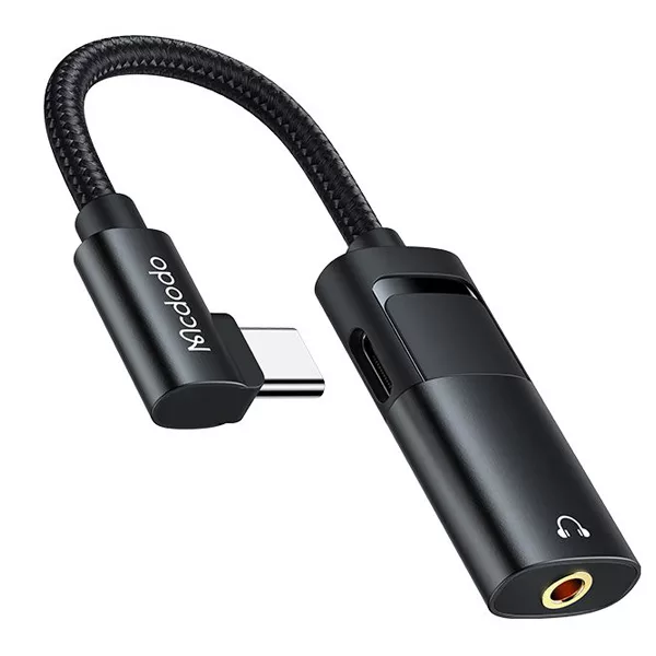 مبدل USB-C به جک 3.5 میلیمتری / USB-C مک دودو مدل CA-1880