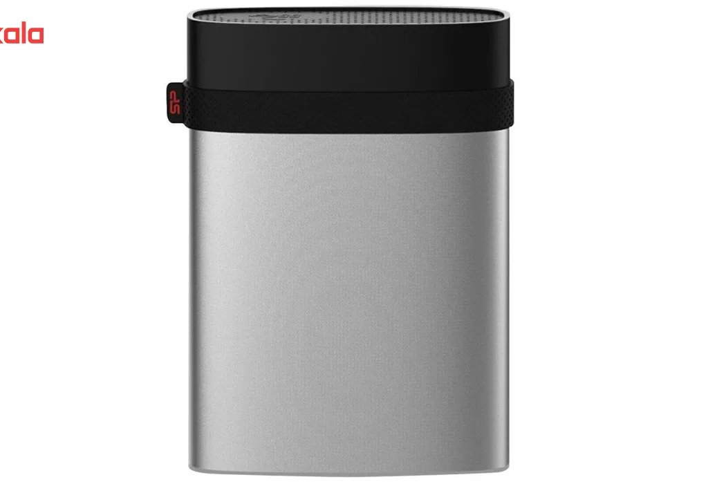 هارد اکسترنال سیلیکون پاور مدل Armor A85 ظرفیت دو ترابایت دارای رابط USB Type-A 3.2