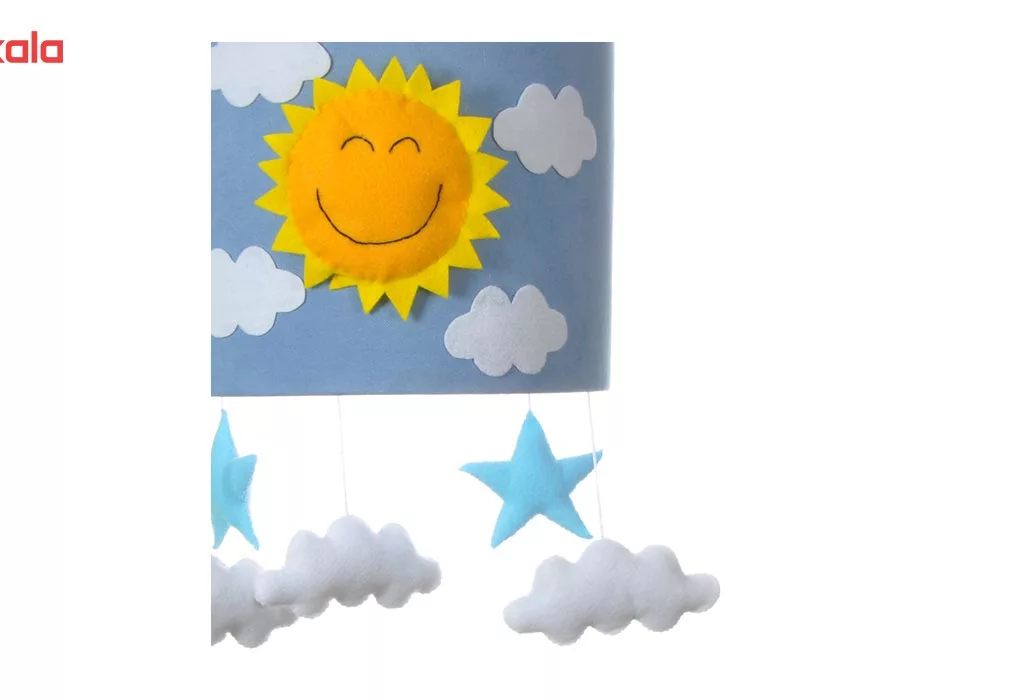 دیوارکوب کودک تابنده مدل آفتاب