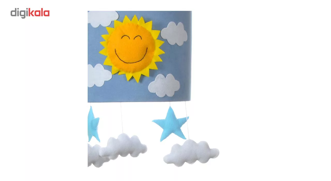 دیوارکوب کودک تابنده مدل آفتاب