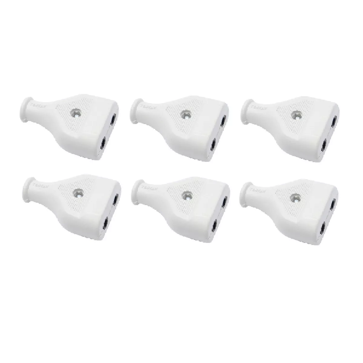 مادگی دو شاخه برق تهران مدل 2023 بسته 6 عددی