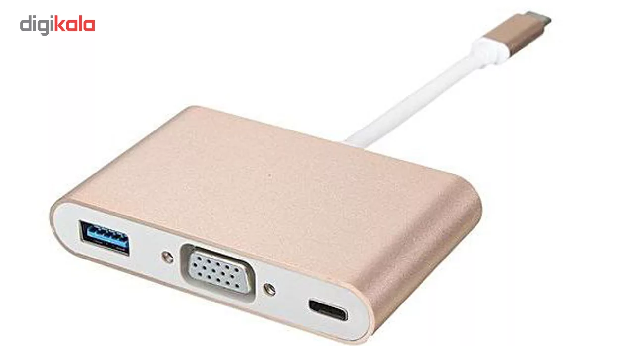 مبدل USB-C به USB-C/VGAUSB 3.0 مدل ACTIVE
