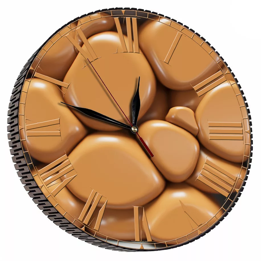 ساعت دیواری مدل سنگ