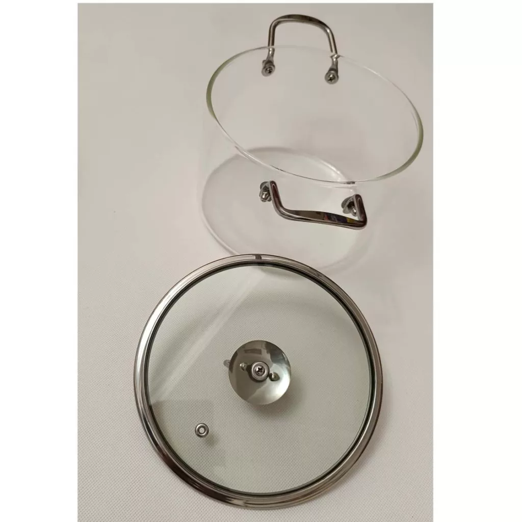 سرویس قابلمه 2 پارچه مدل شعله مستقیم شیشه ایی NC23,NC24