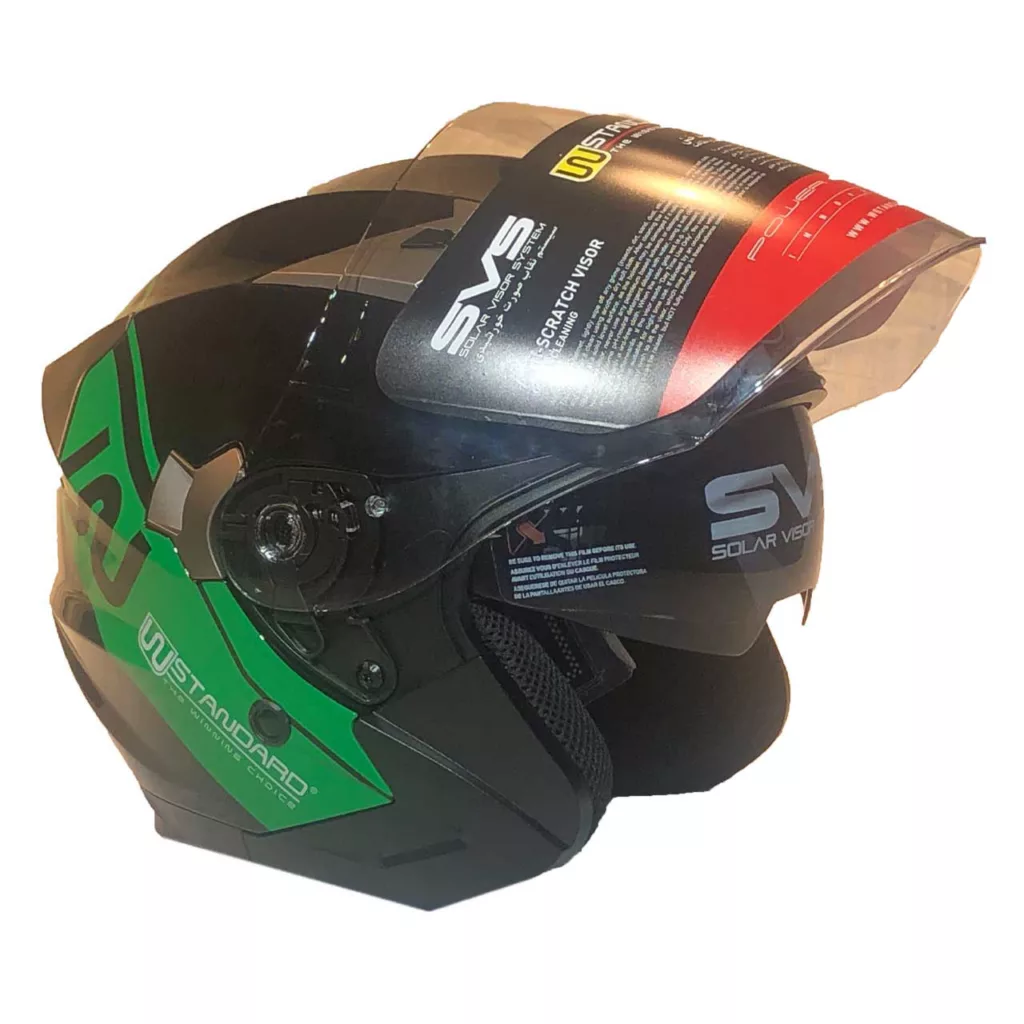 کلاه کاسکت دبلیو استاندارد مدل Green_Bright_BF
