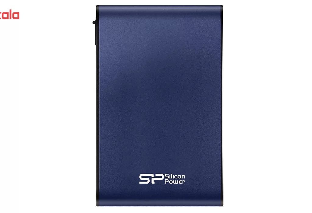 هارد اکسترنال سیلیکون پاور مدل Armor A80 ظرفیت دو ترابایت دارای رابط USB Type-A 3.2