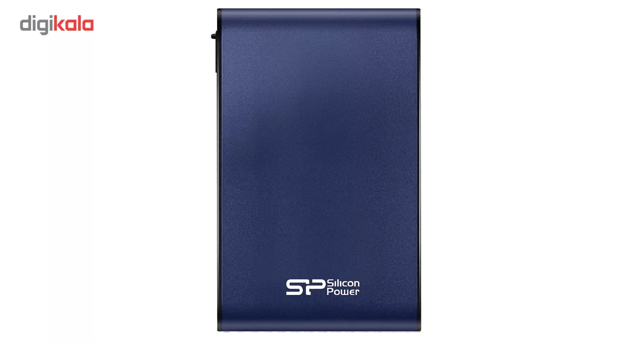 هارد اکسترنال سیلیکون پاور مدل Armor A80 ظرفیت دو ترابایت دارای رابط USB Type-A 3.2