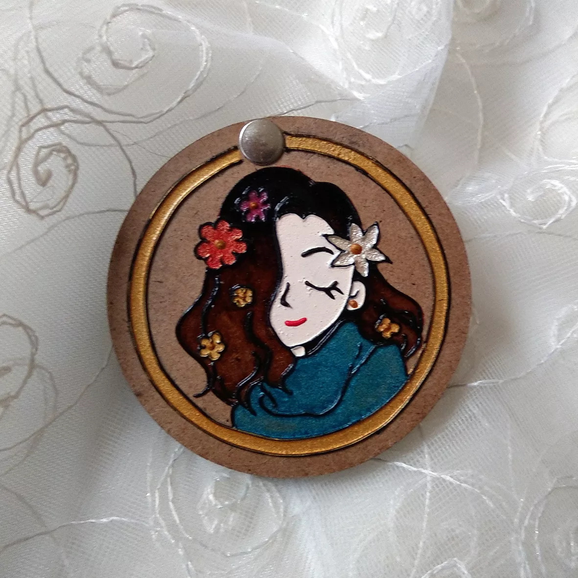 آینه جیبی مدل گلسا