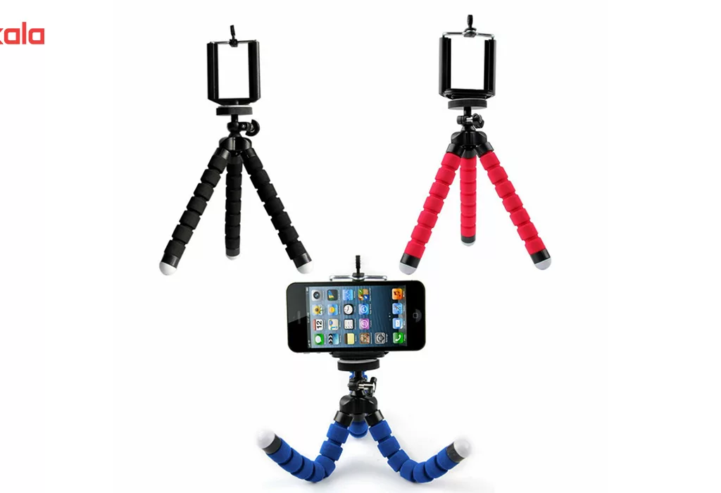 سه پایه گوشی موبایل مدل spider