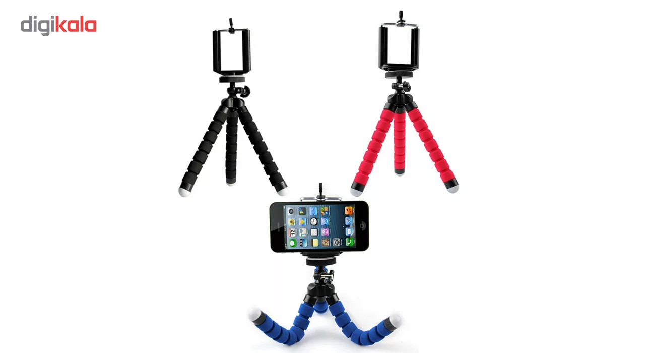 سه پایه گوشی موبایل مدل spider