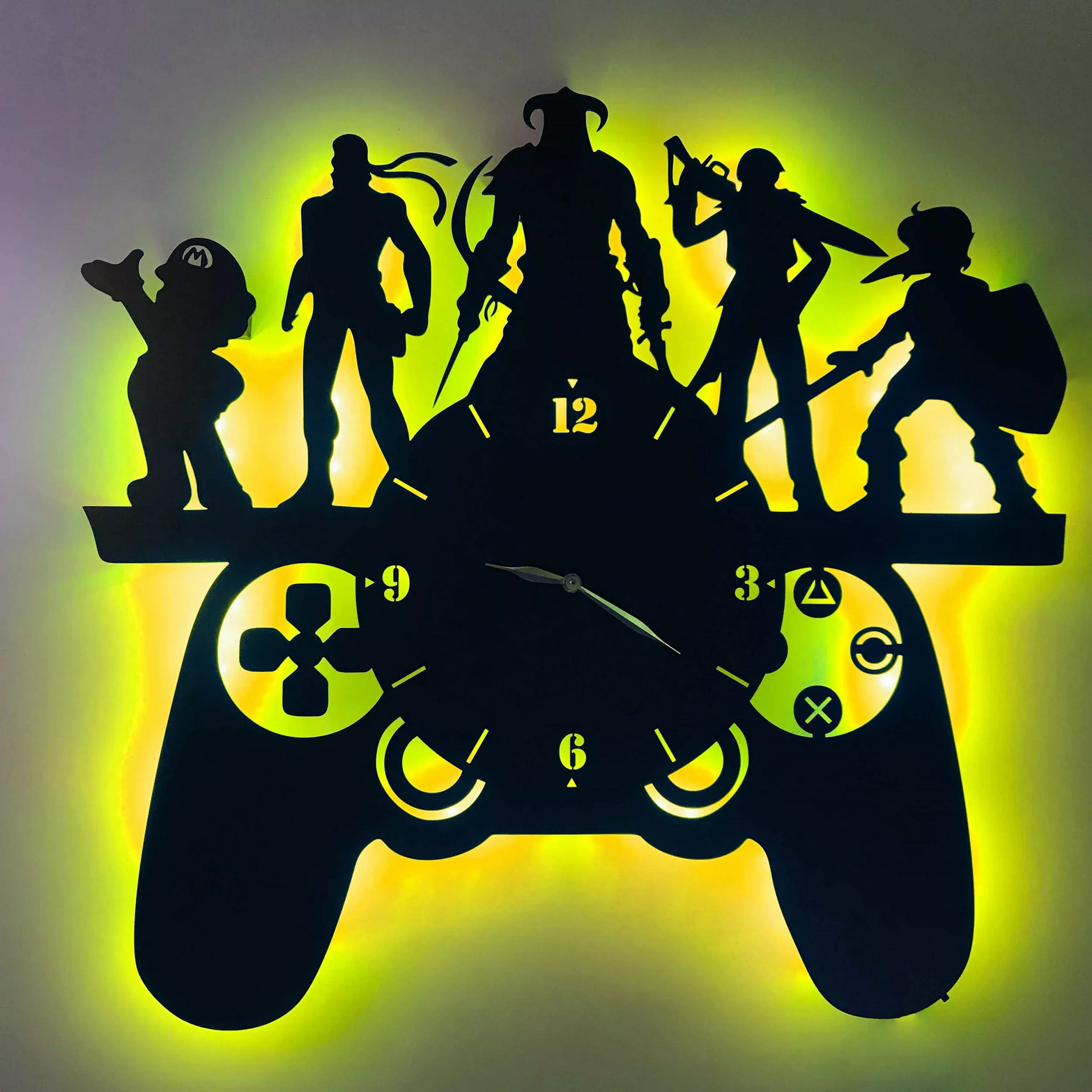 ساعت دیواری مدل گیمینگ