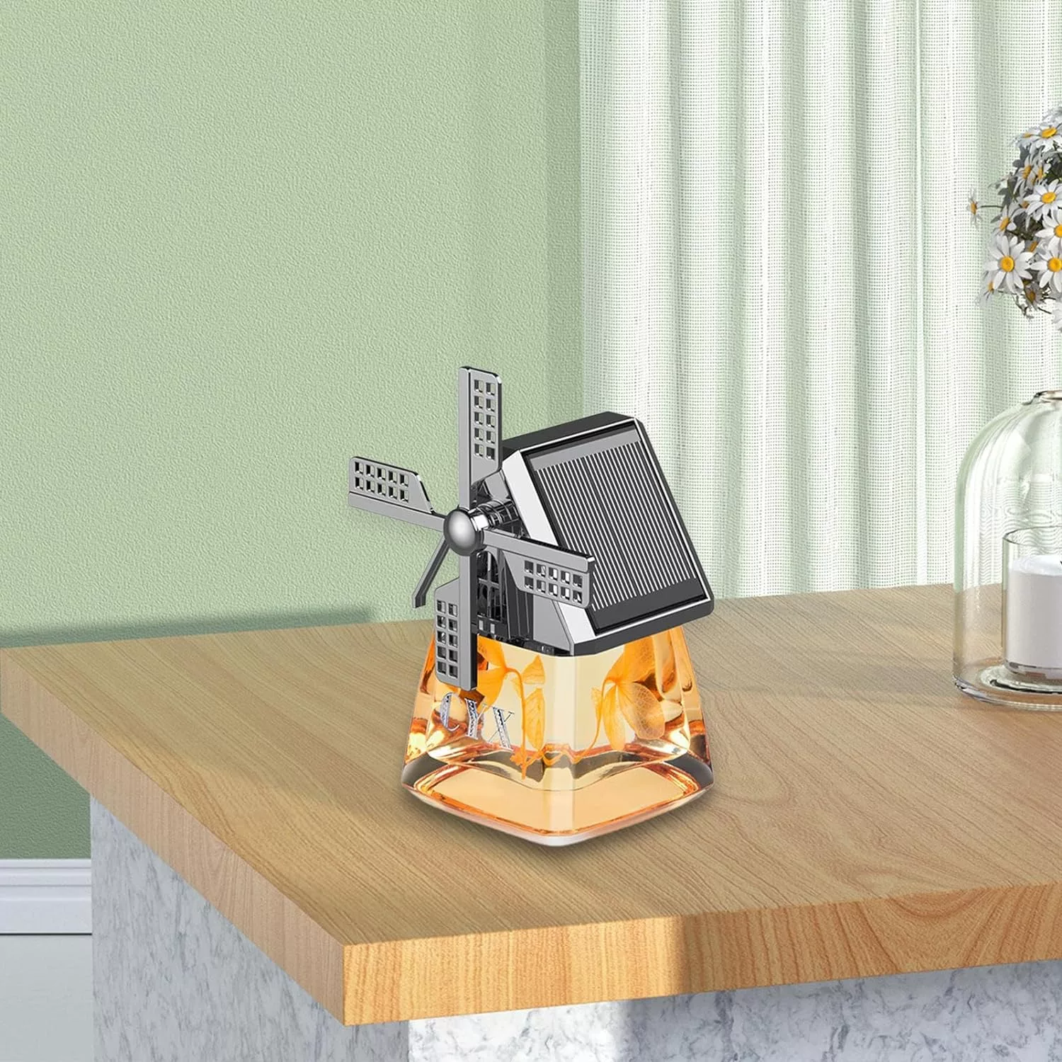 خوشبو کننده خوردو طرح آسیاب خورشیدی مدل 2024Orange
