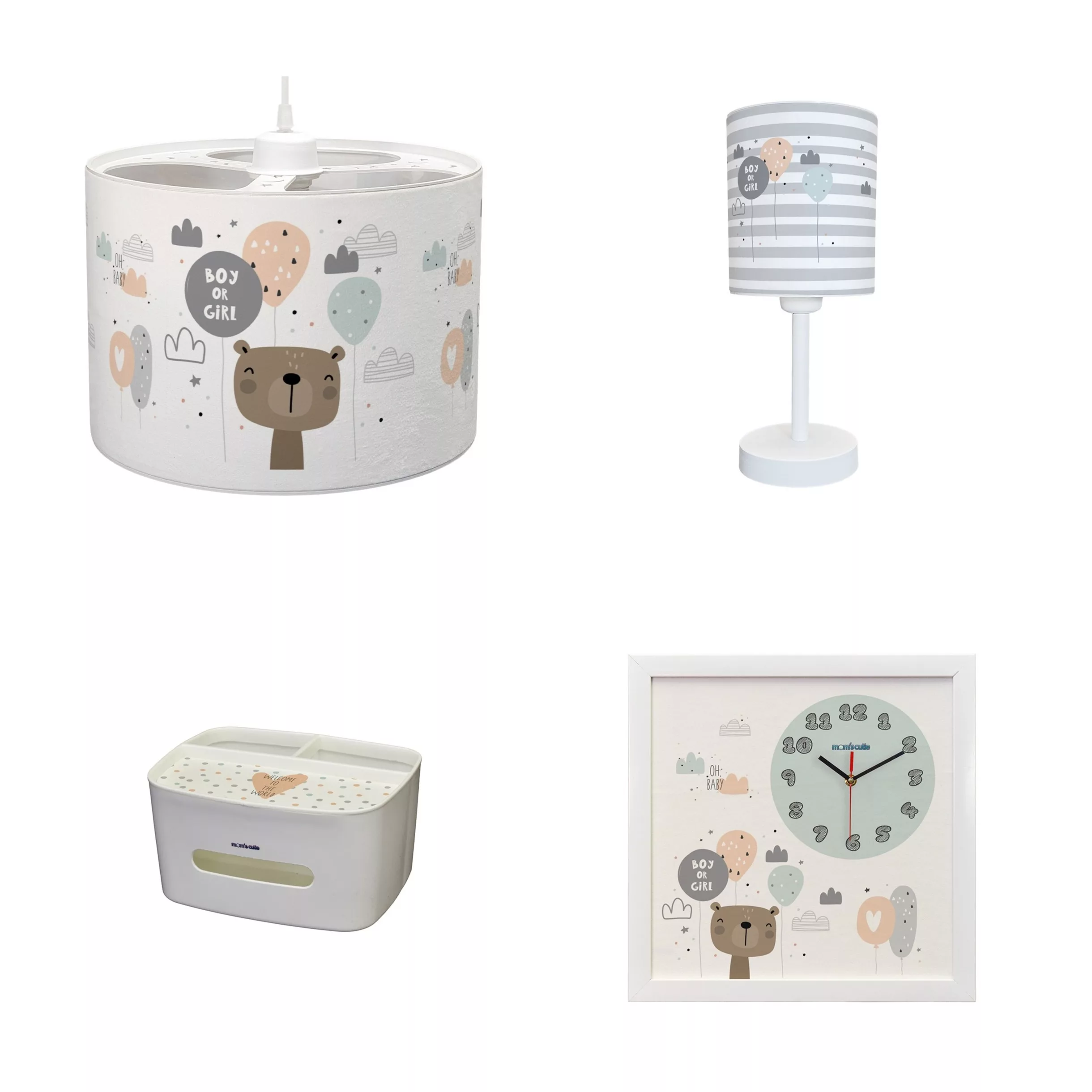 ست لوستر کودک مامز کیوتی مدل PL-07 بسته 4 عددی