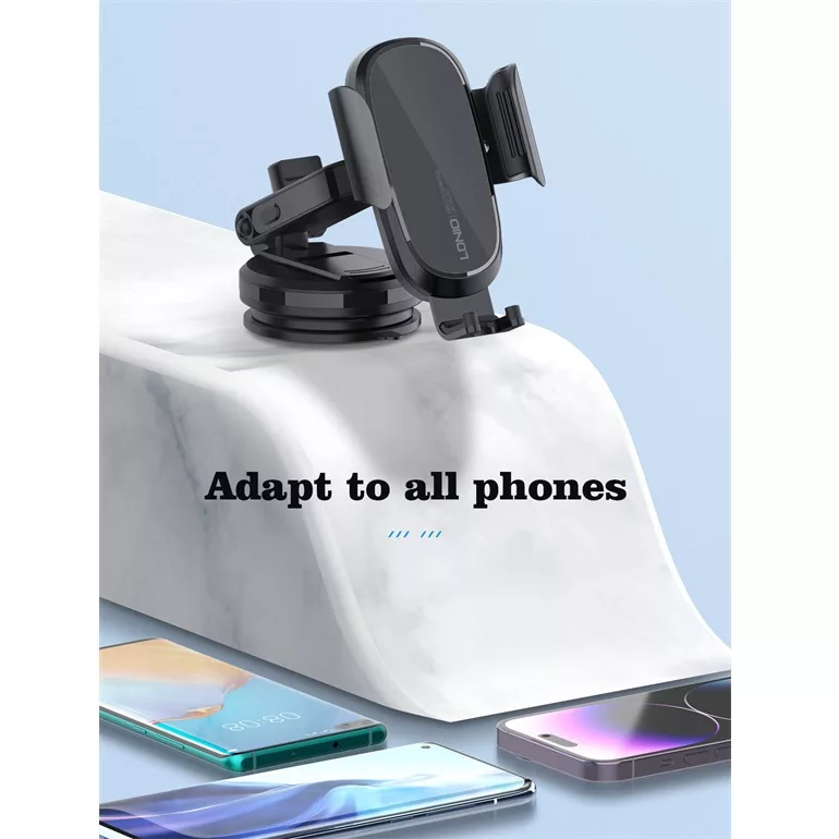 پایه نگهدارنده و شارژر بی سیم گوشی موبایل 15 وات الدینیو مدل MW211