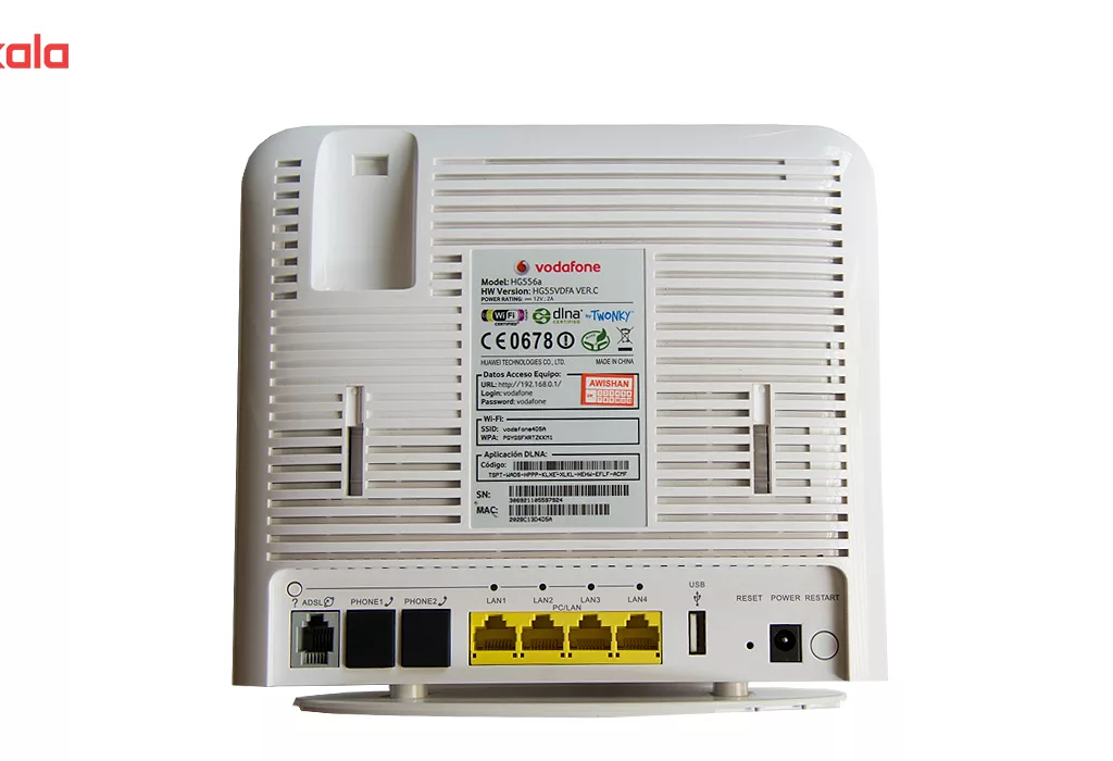 مودم روتر ADSL 2 Plus ودافون مدل HG556a