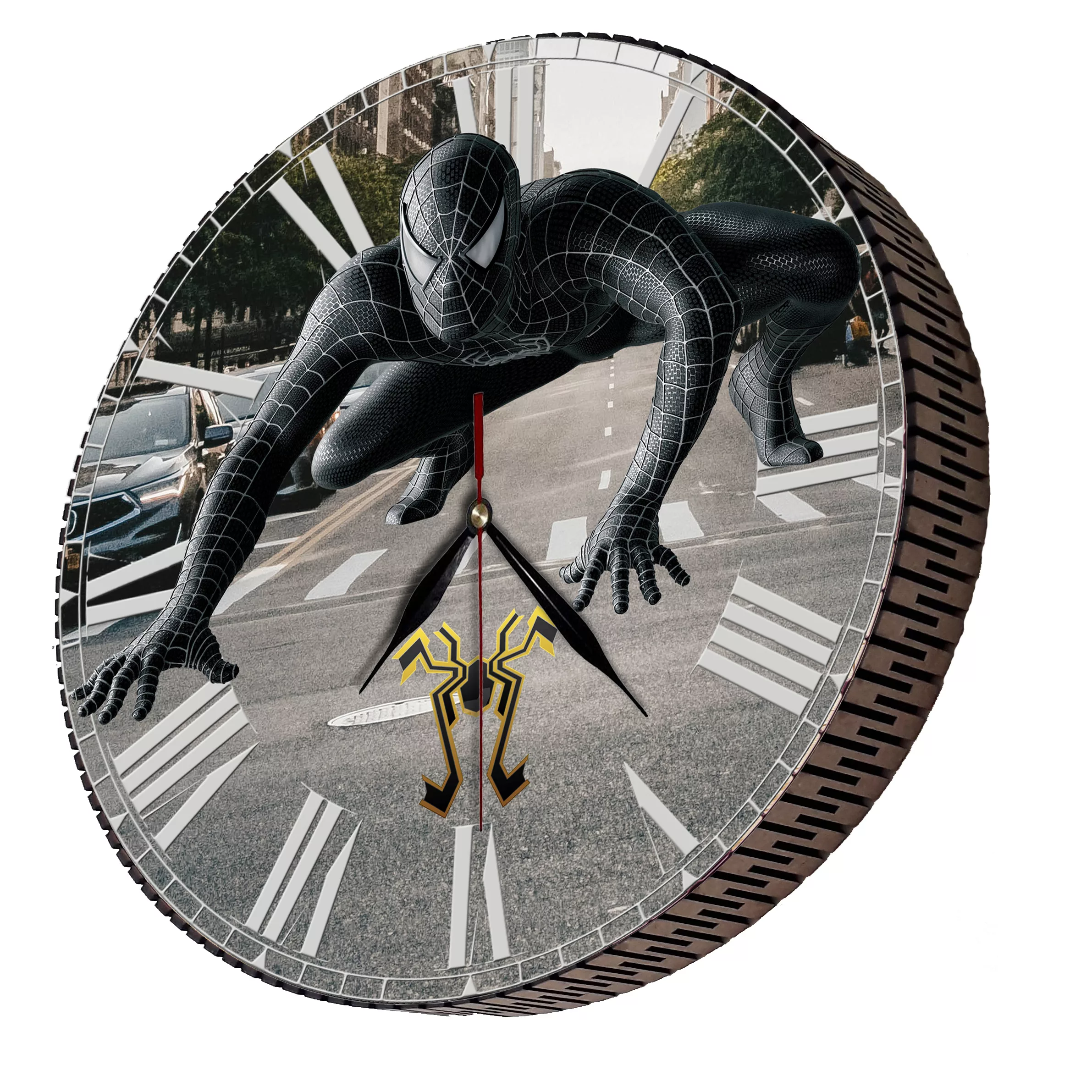 ساعت دیواری مدل مرد عنکبوتی