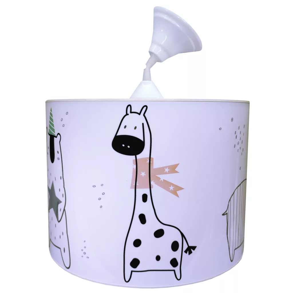 لوستر کودک مدل فیل و زرافه و بادکنک