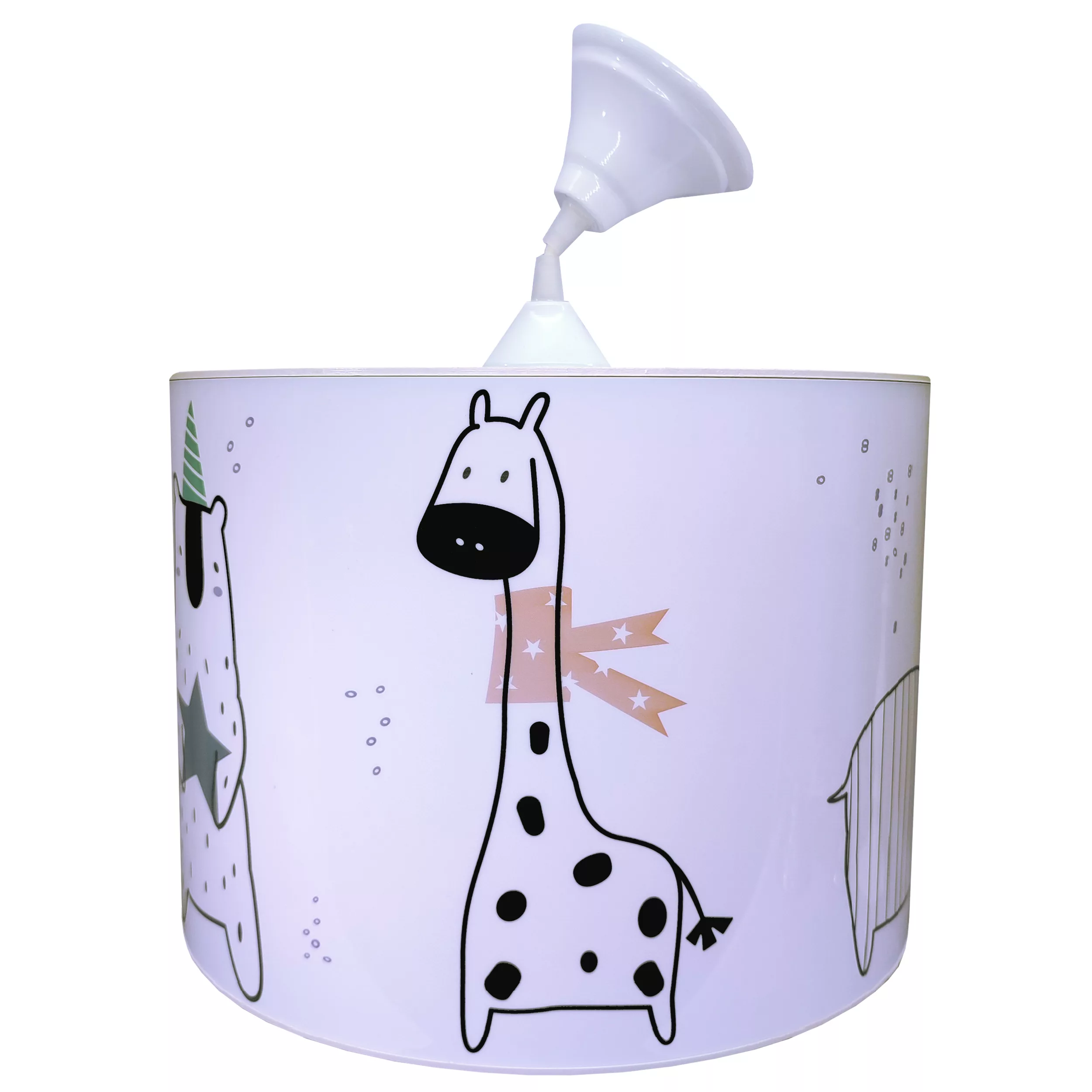 لوستر کودک مدل فیل و زرافه و بادکنک