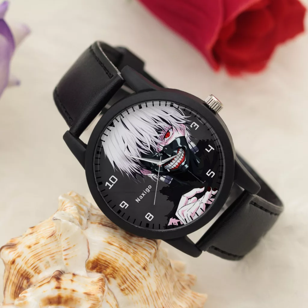 ساعت مچی عقربه ای ناکسیگو مدل Tokyo Ghoul کد LF6806