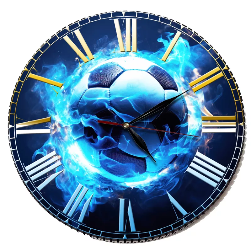 ساعت دیواری مدل توپ فوتبال