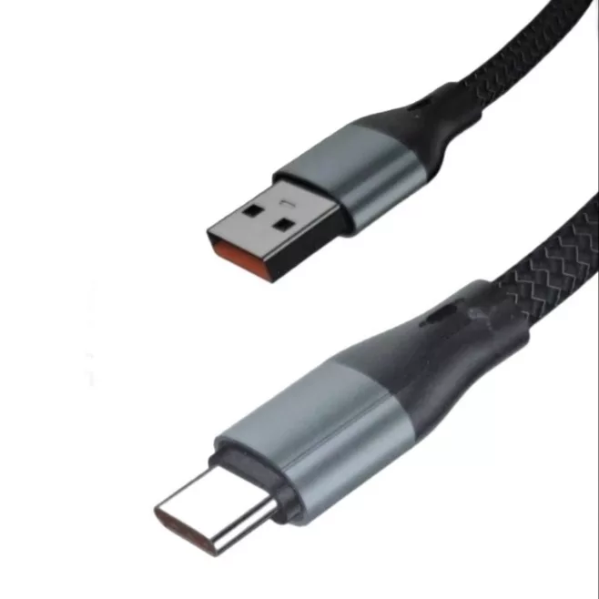 کابل تبدیل USB به USB-C لول مدل Fast Charge 6A MAX طول 1متر