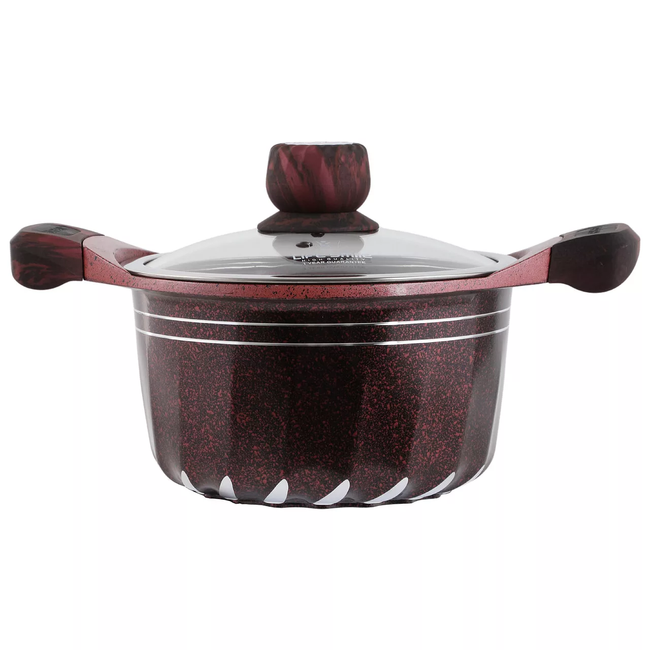 سرویس پخت و پز 6 پارچه لایف اسمایل مدل LIFEP2-6-3