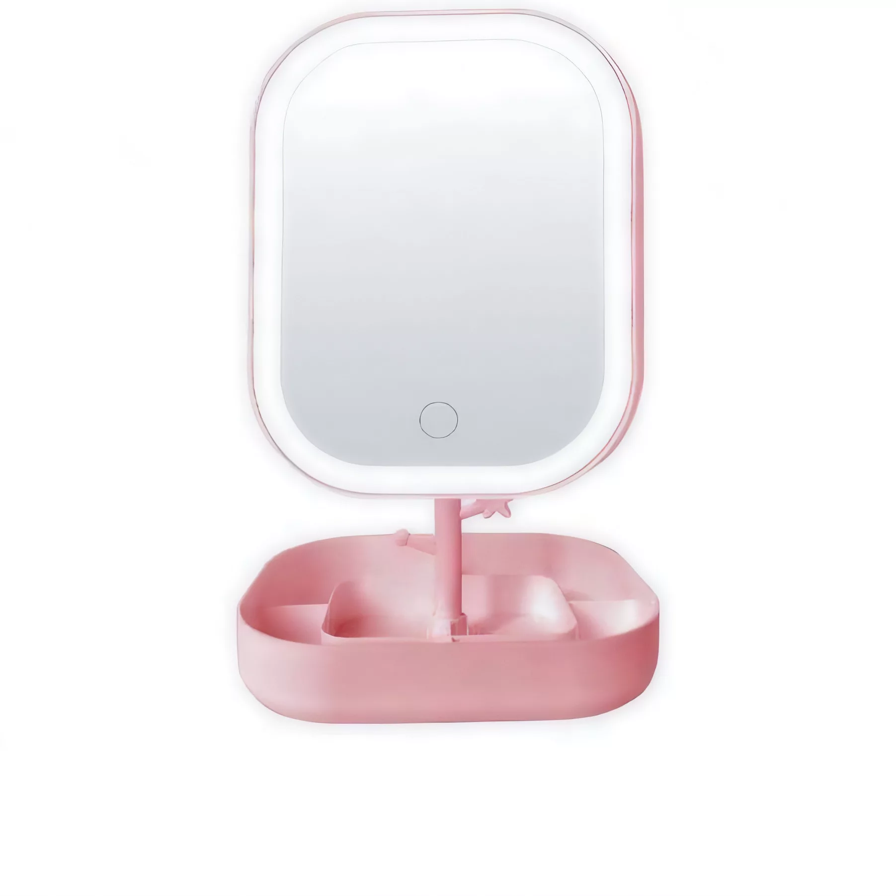 آینه آرایشی رینگ‌لایت‌دار مدل WD-004-01