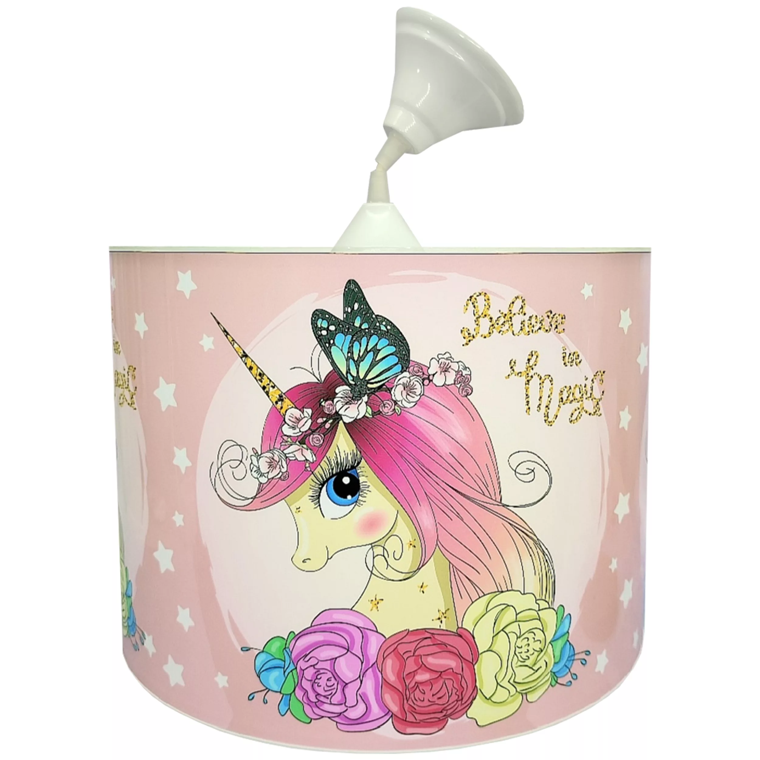 لوستر کودک مدل اسب تک شاخ