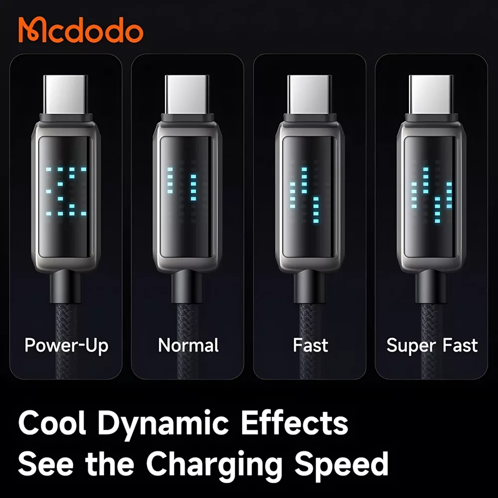 کابل USB-C مک دودو مدل CA-4250 100W طول 1.2 متر