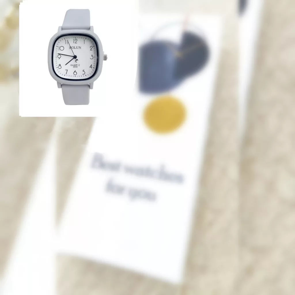 ساعت مچی عقربه ای بولون بند پیو ضد آلرژی کد 2