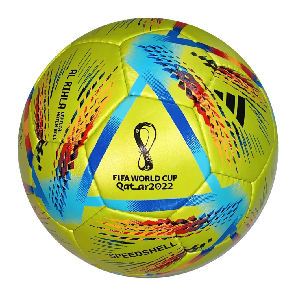 توپ فوتبال طرح جام جهانی قطر 2022