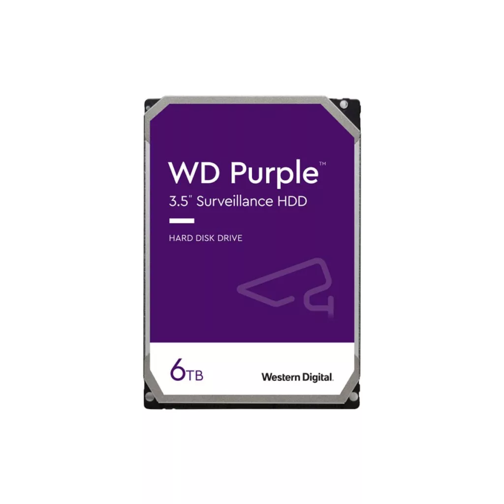 هارددیسک اینترنال وسترن دیجیتال مدل Purple WD63PURU ظرفیت 6 ترابایت