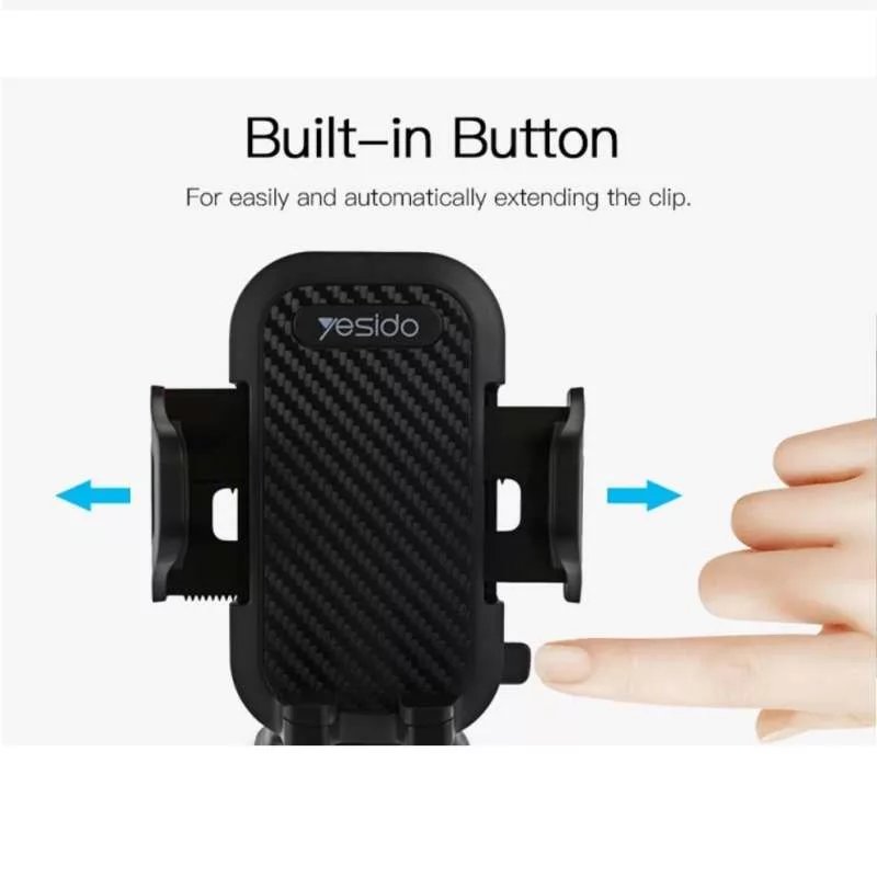 پایه نگهدارنده گوشی موبایل و تبلت یسیدو مدل TELESCOPIC HOLDER