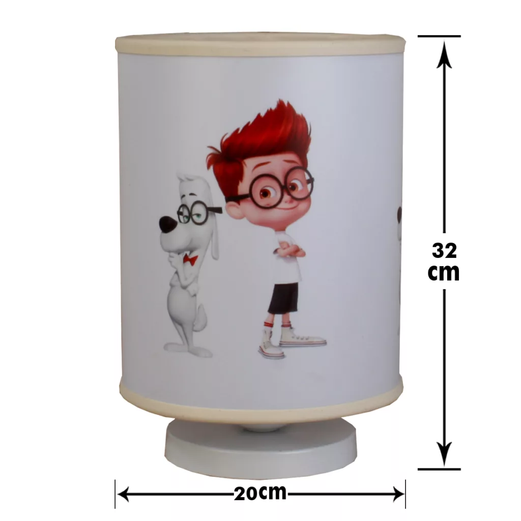 آباژور رومیزی کودک مدل پیبادی و شرمن