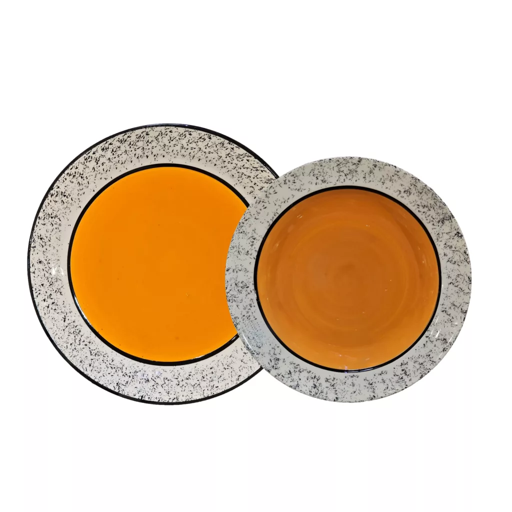 سرویس غذا خوری 12 پارچه مدل مرمری کد 2024