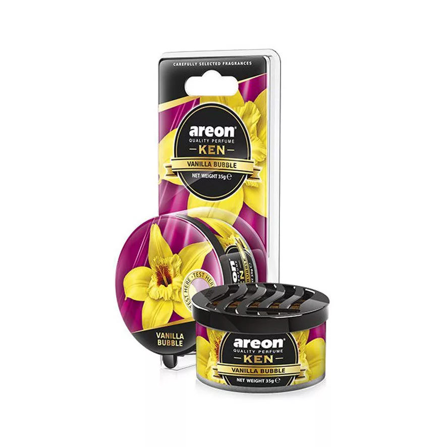 خوشبو کننده خودرو آرئون مدل Ken Vanilla Bubble