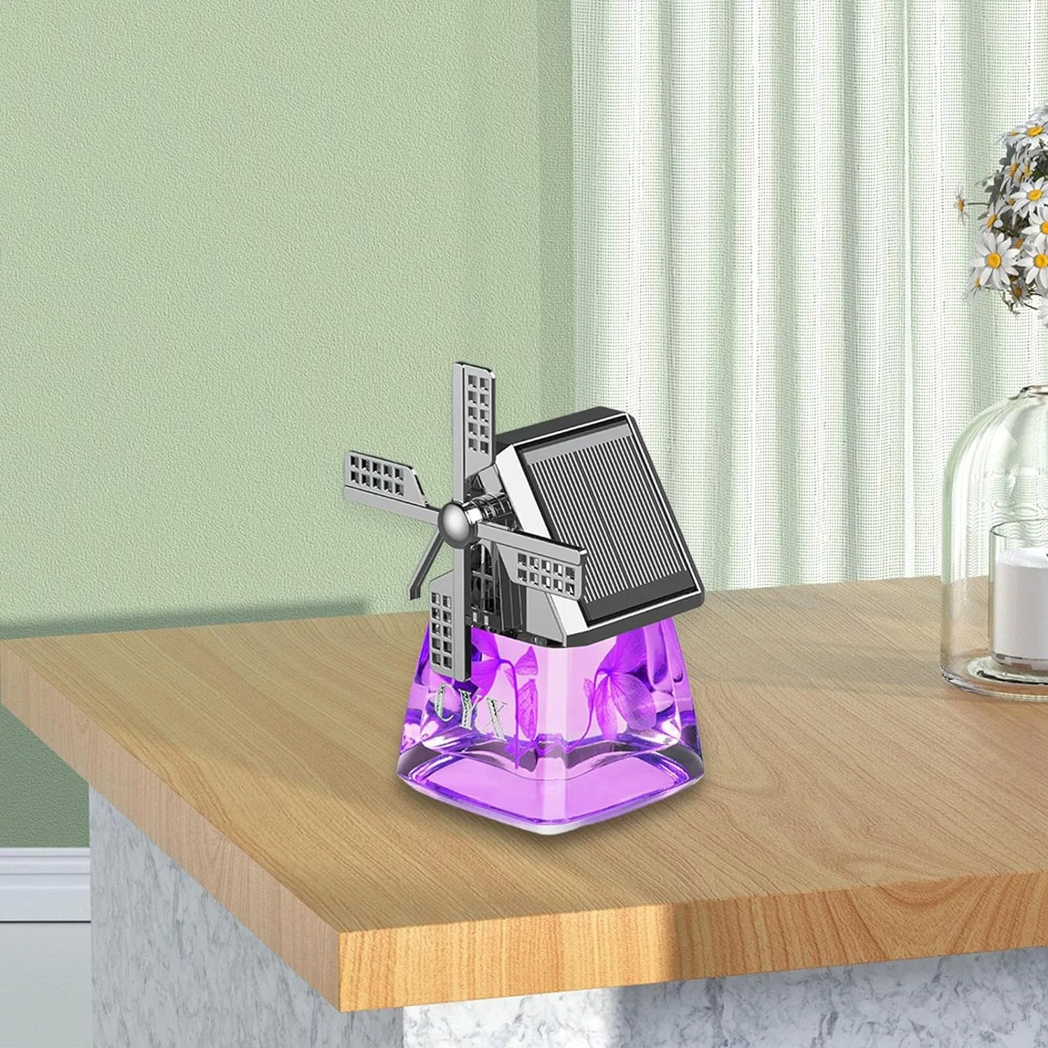 خوشبو کننده خوردو طرح آسیاب خورشیدی مدل 2024purple