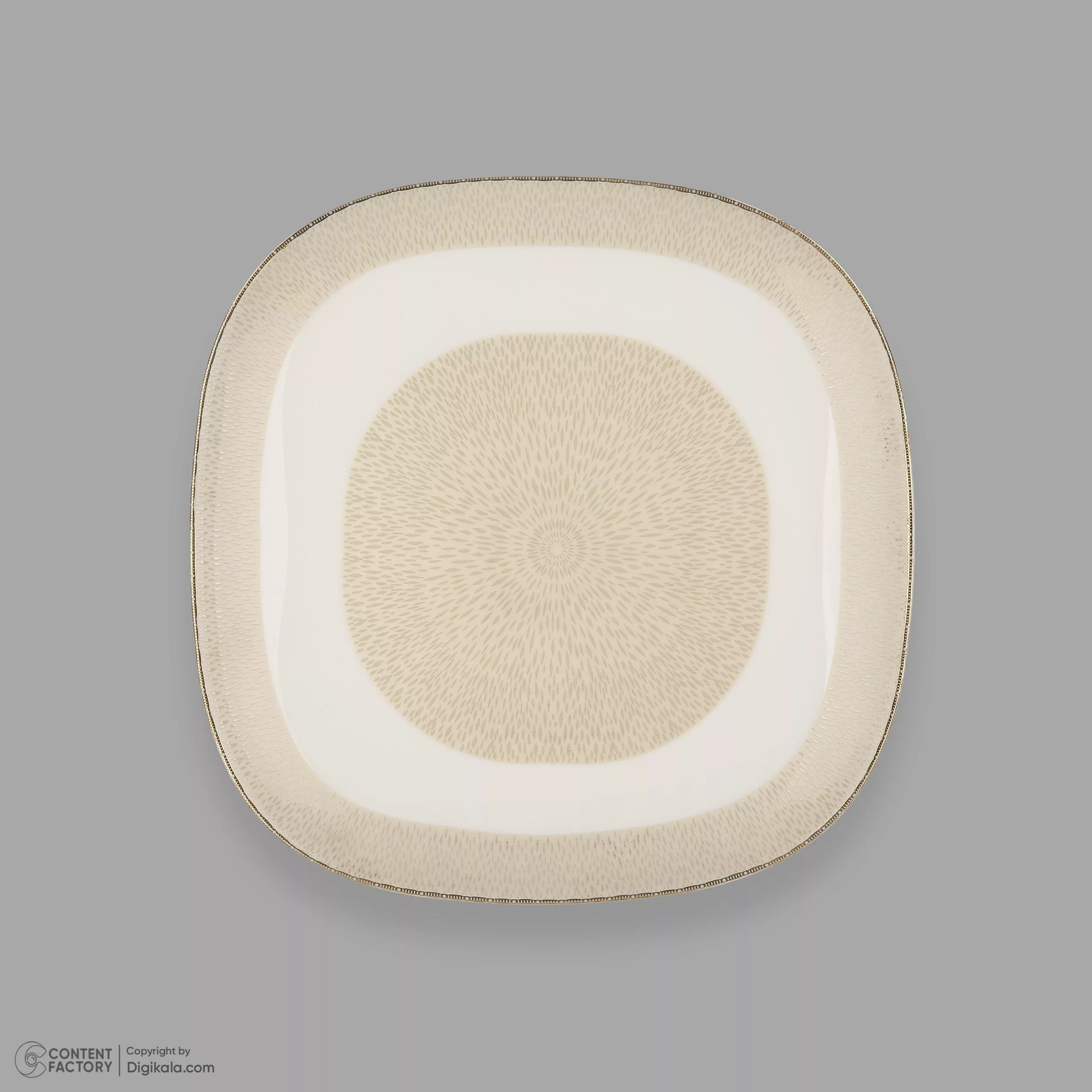 سرویس غذاخوری 26 پارچه 6 نفر مدل مربع کورل کندی