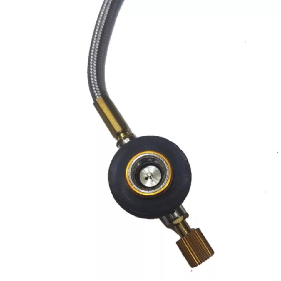 سرشعله سفری کمپسور مدل شلنگ دار ضد باد