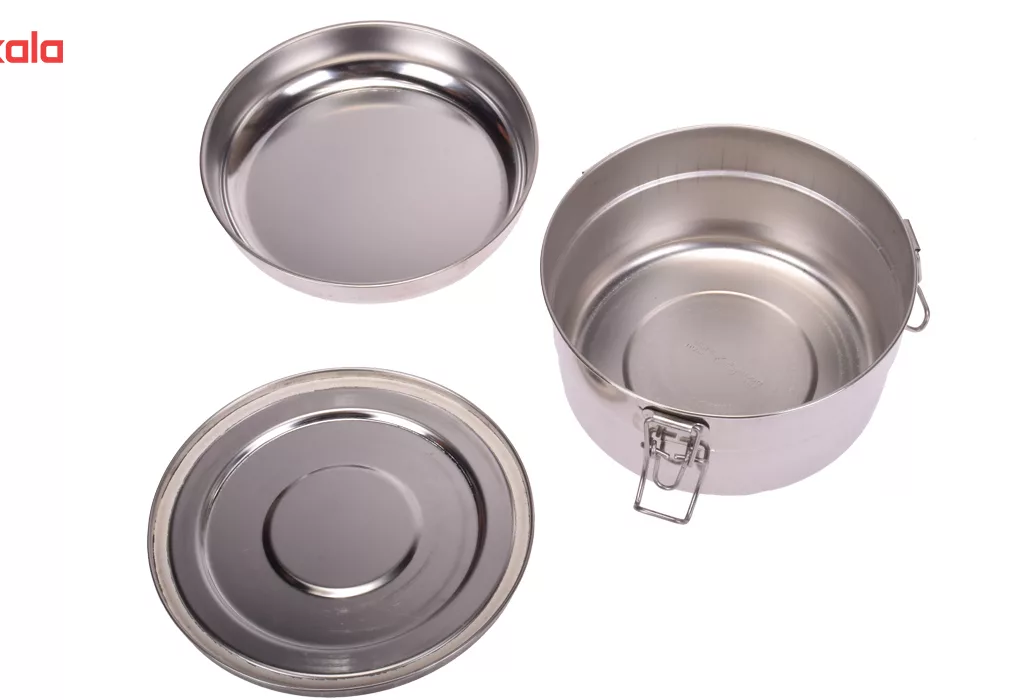 ظرف غذا سفری مدل سه تکه