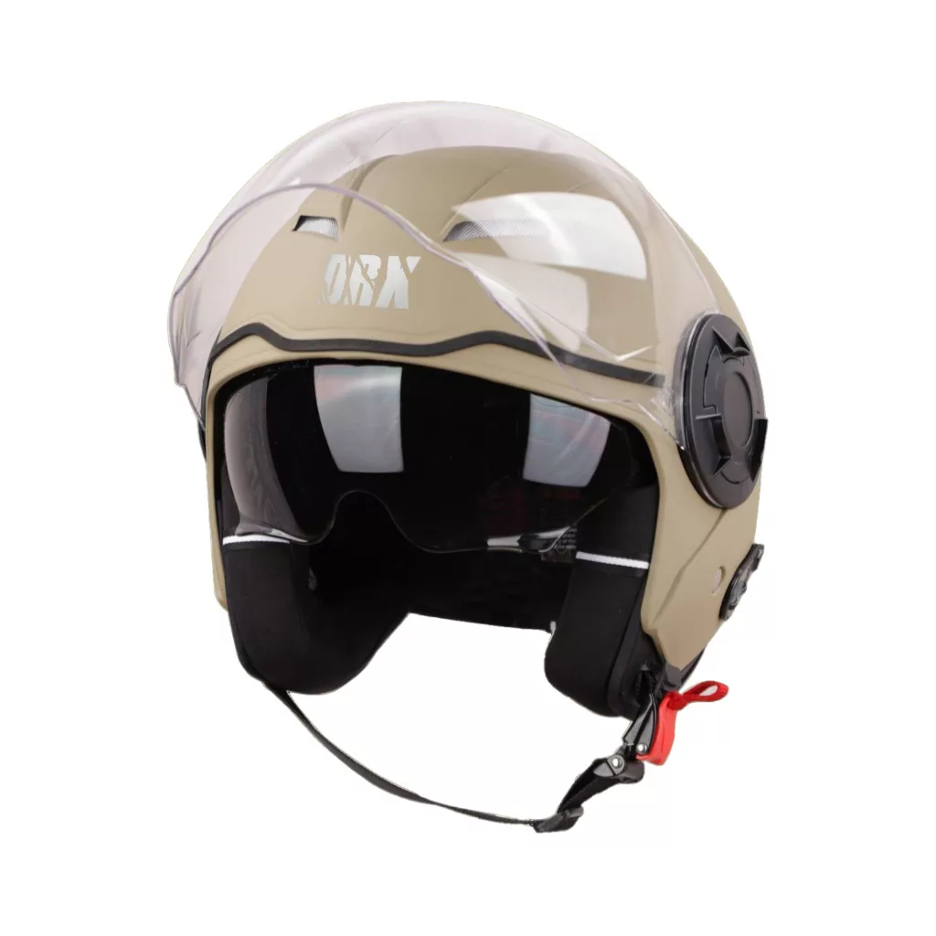 کلاه کاسکت بدون‌چانه استیل برد مدل SBH31D