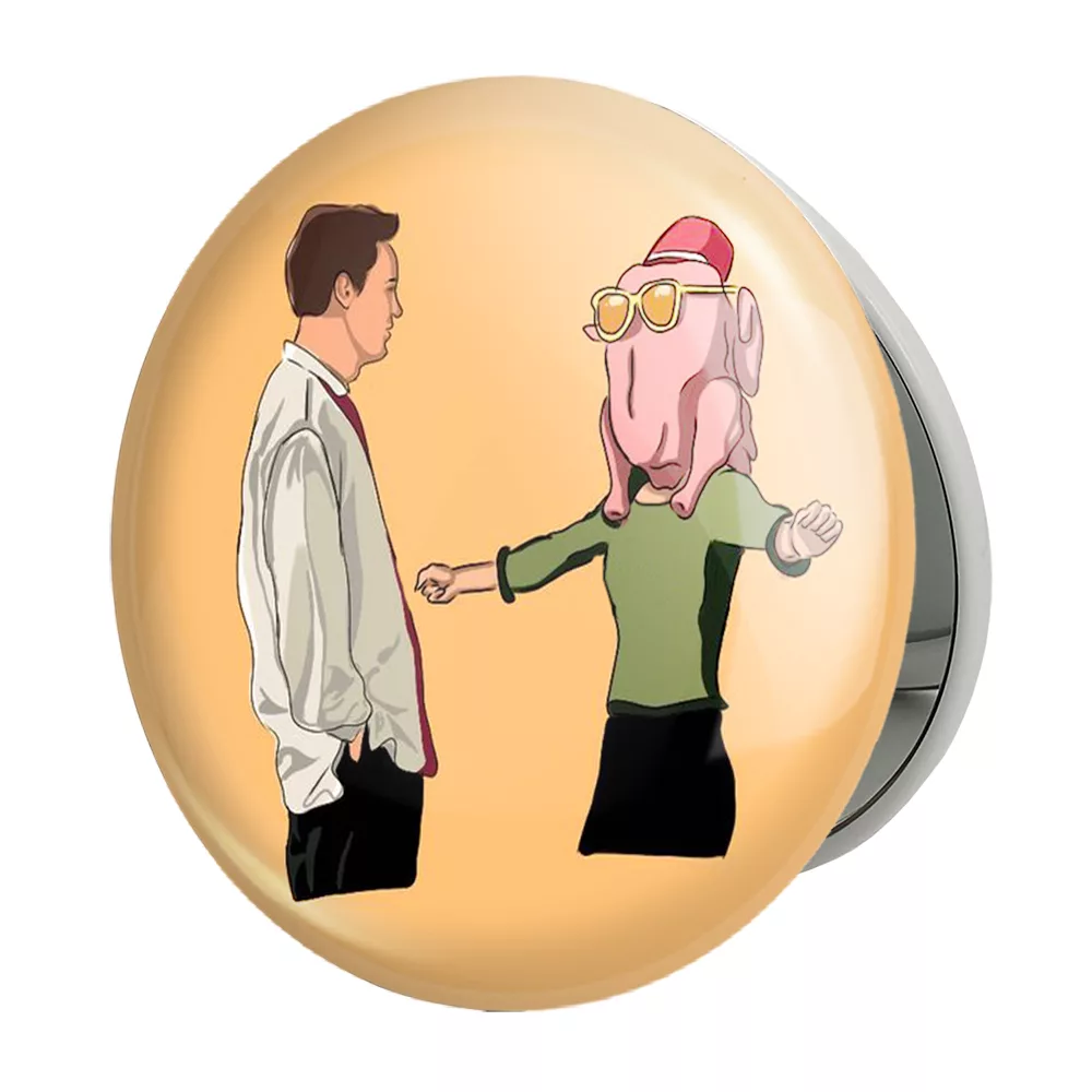 آینه جیبی خندالو طرح فرندز Friends مدل تاشو کد 31155