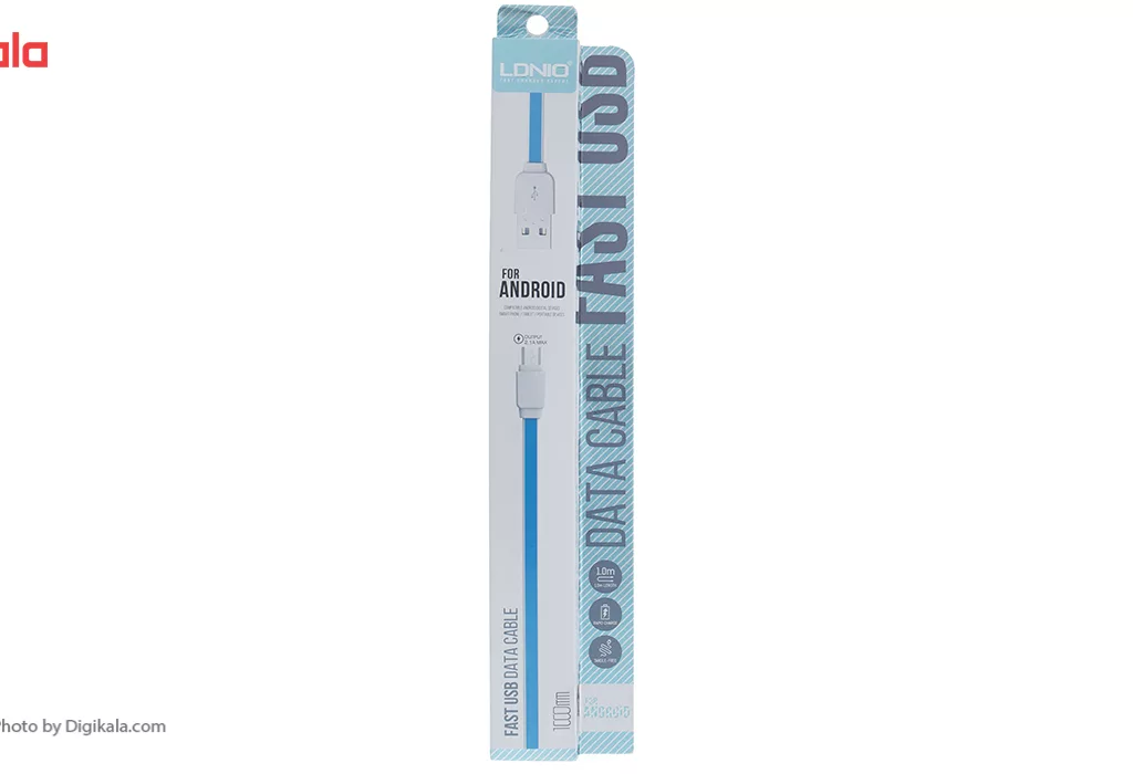 کابل تبدیل USB به microUSB الدینیو مدل XS-07 طول 1 متر