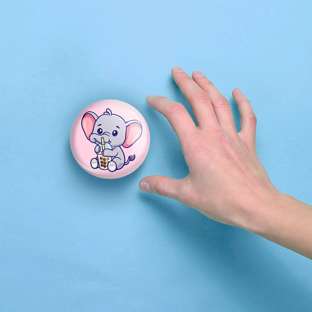 آینه جیبی خندالو مدل فیل کوچولو کد 29485