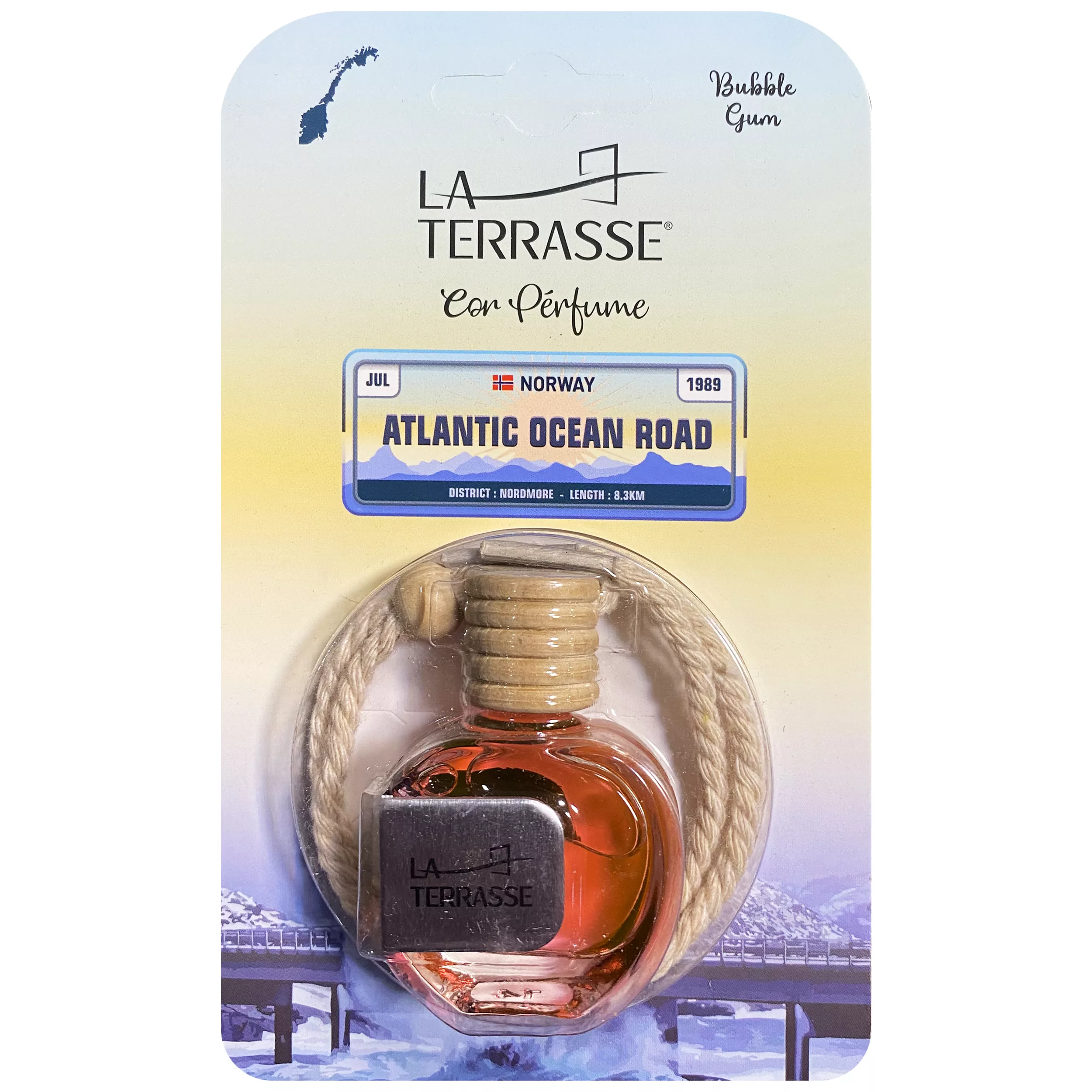 خوشبو کننده خودرو لاتراس مدل آدامس حجم 10 میلی لیتر