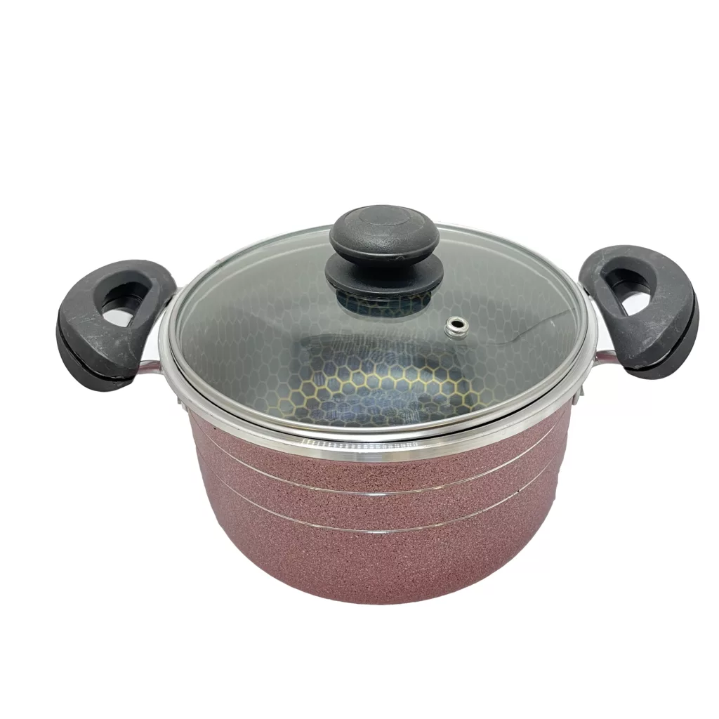 سرویس قابلمه 6 پارچه مدل لانه زنبوری کد 217