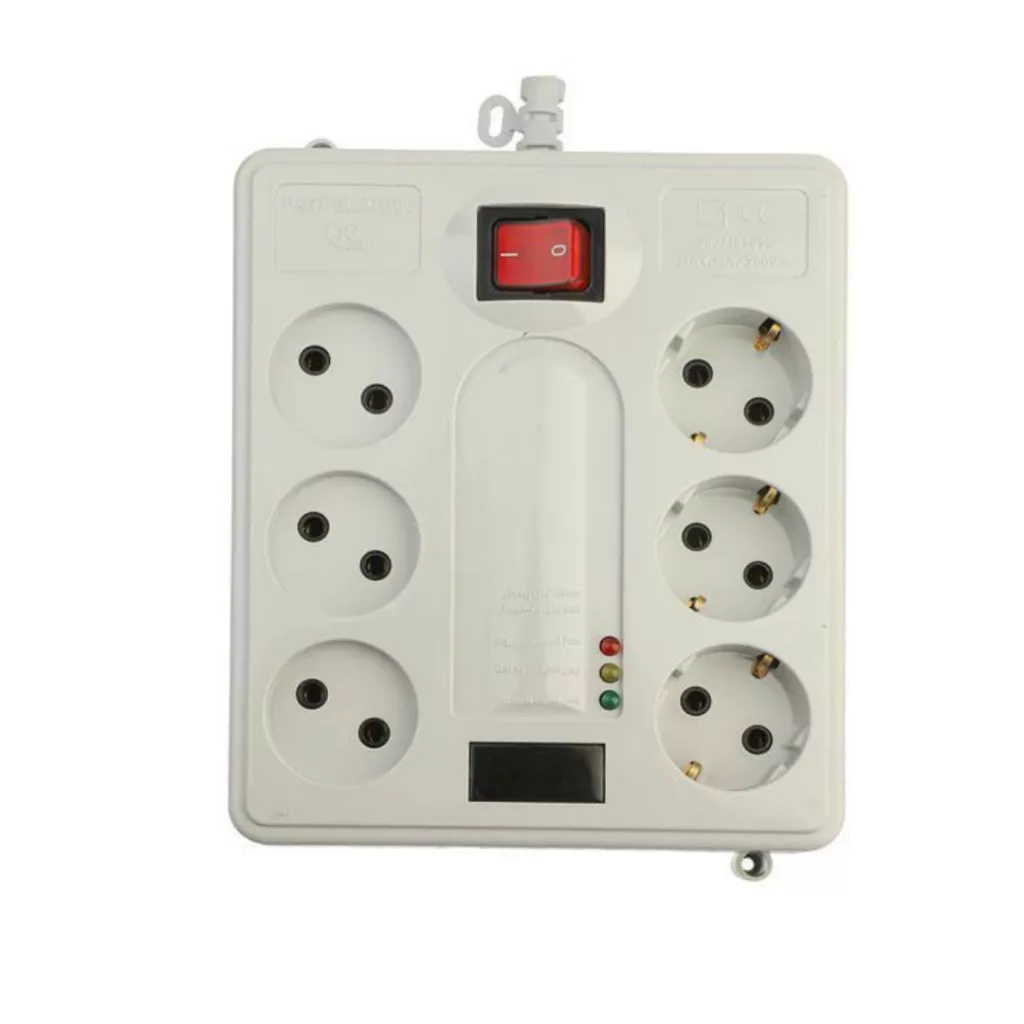 چندراهی برق و محافظ پارت الکتریک مدل PE18-2060