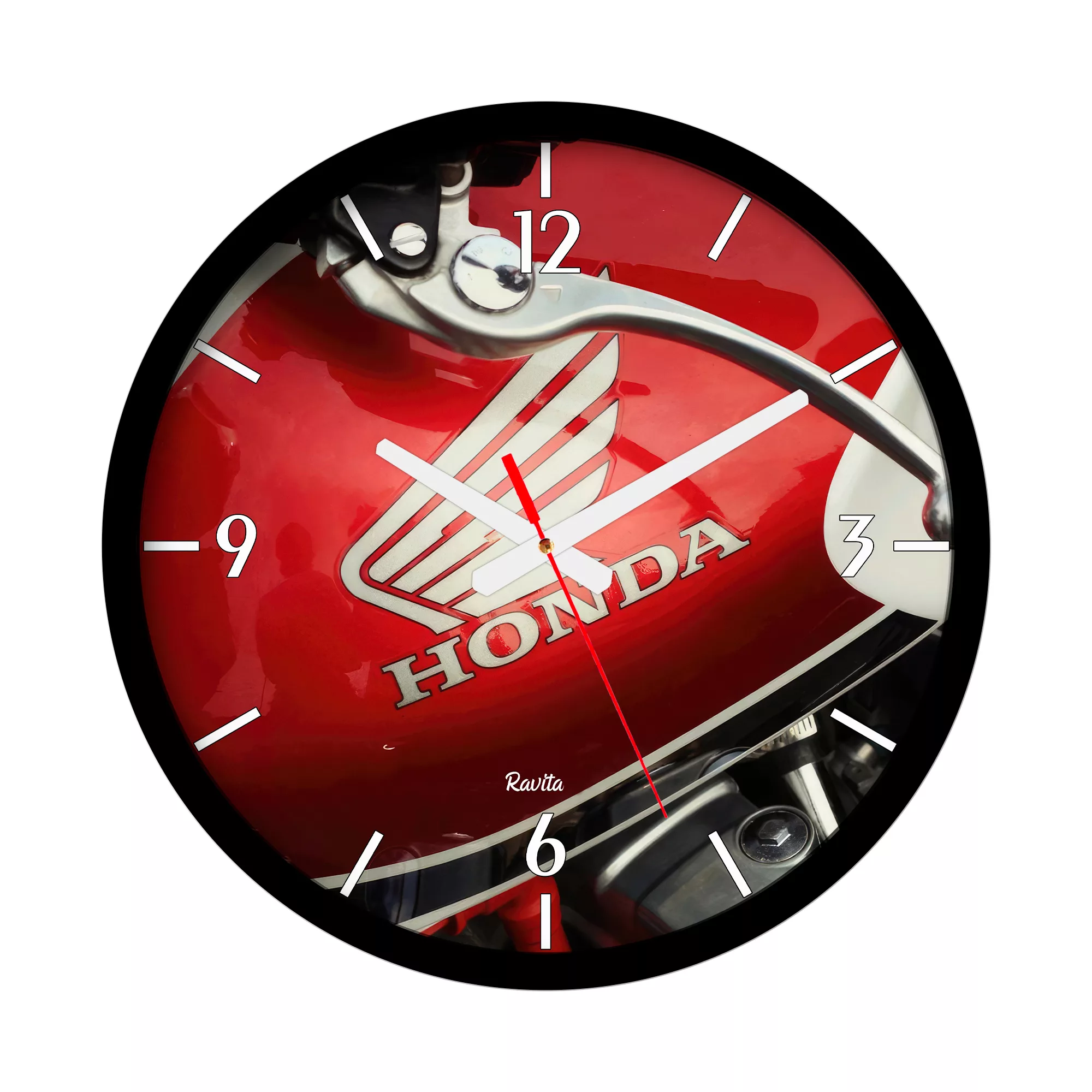 ساعت دیواری راویتا مدل موتور هوندا کد 3697