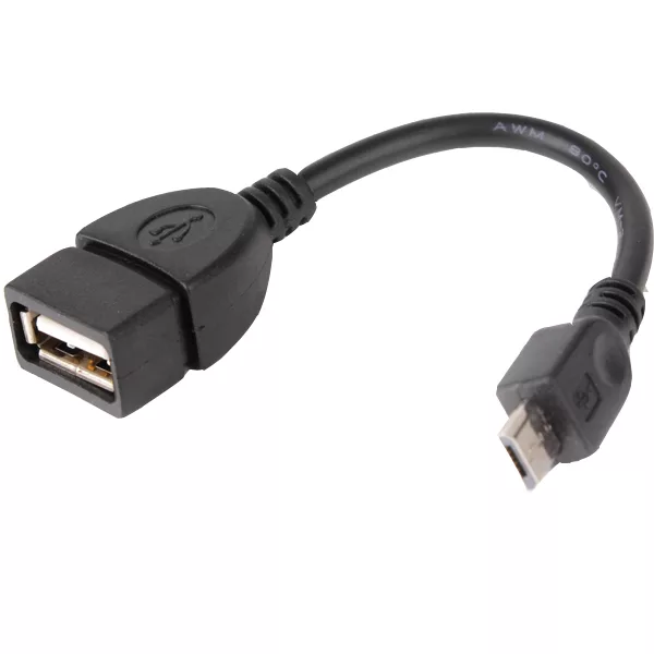 کابل تبدیل USB به microUSB مدل st-15 به طول 14 سانتی متر